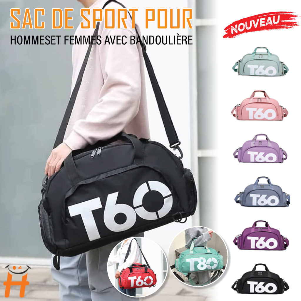 Sac De Sport Pour HommesEt Femmes Avec Bandoulière