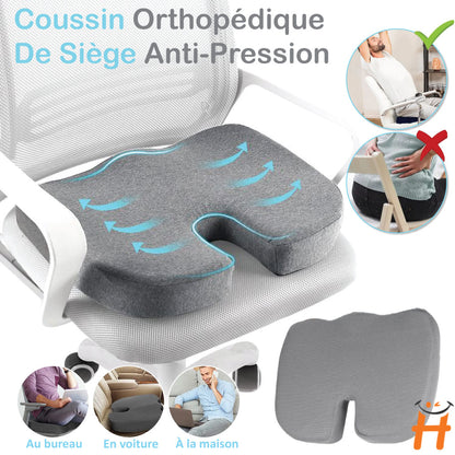 Coussin Orthopédique De Siège Anti-Pression