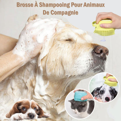 Brosse À Shampooing Pour Animaux De Compagnie