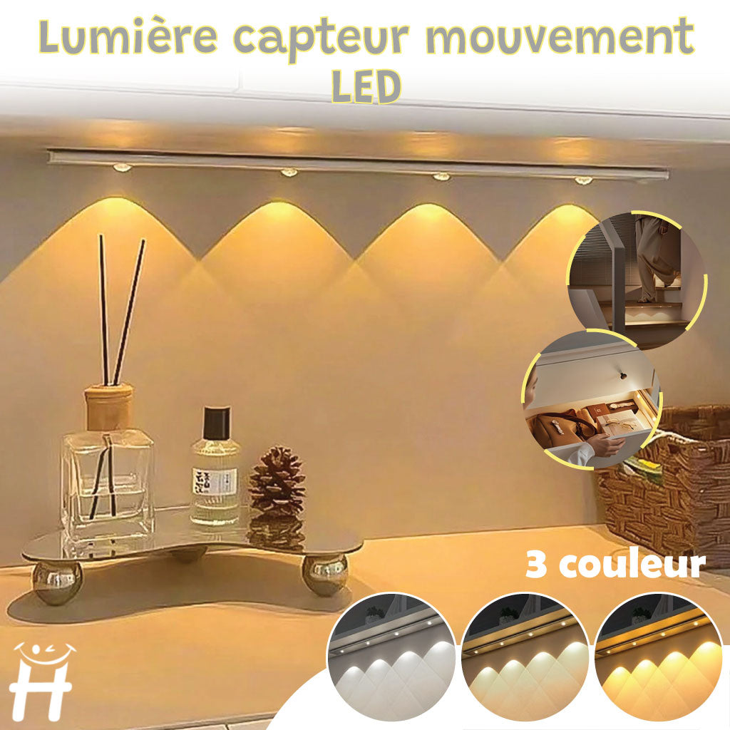 Applique Murale Lumineuse Intelligent Rechargeable Auto-adhésif Multifanction