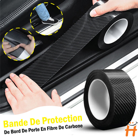 Bande De Protection En Fibre De Carbone Multifonction Pour Voiture ( 5 Mètre )