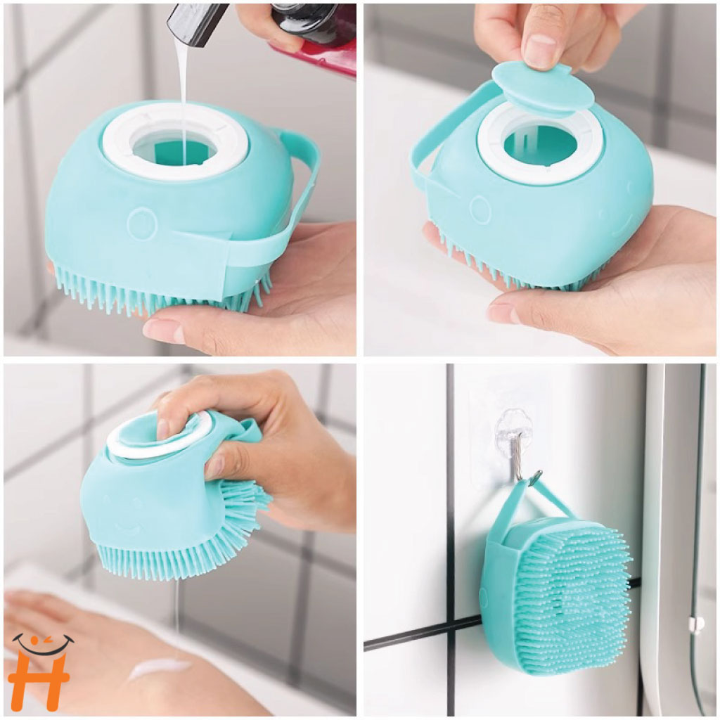 Brosse À Shampooing Pour Animaux De Compagnie