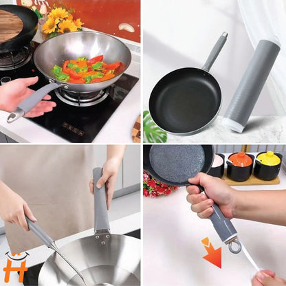 Poignée De Couverture En Silicone Multi-usage Thermo-isolante Pour Casseroles Et Poignées De Porte