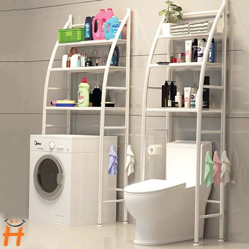 Organisateur De Rangement En Acier Inoxydable Pour Organiser Les Outils De Salle De Bain Avec Étagères