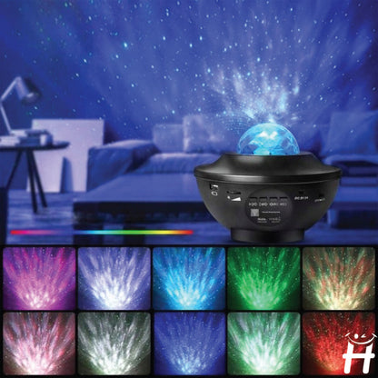 Projecteur Led Ciel Étoilé Et Galaxie, Haut-parleur Bluetooth