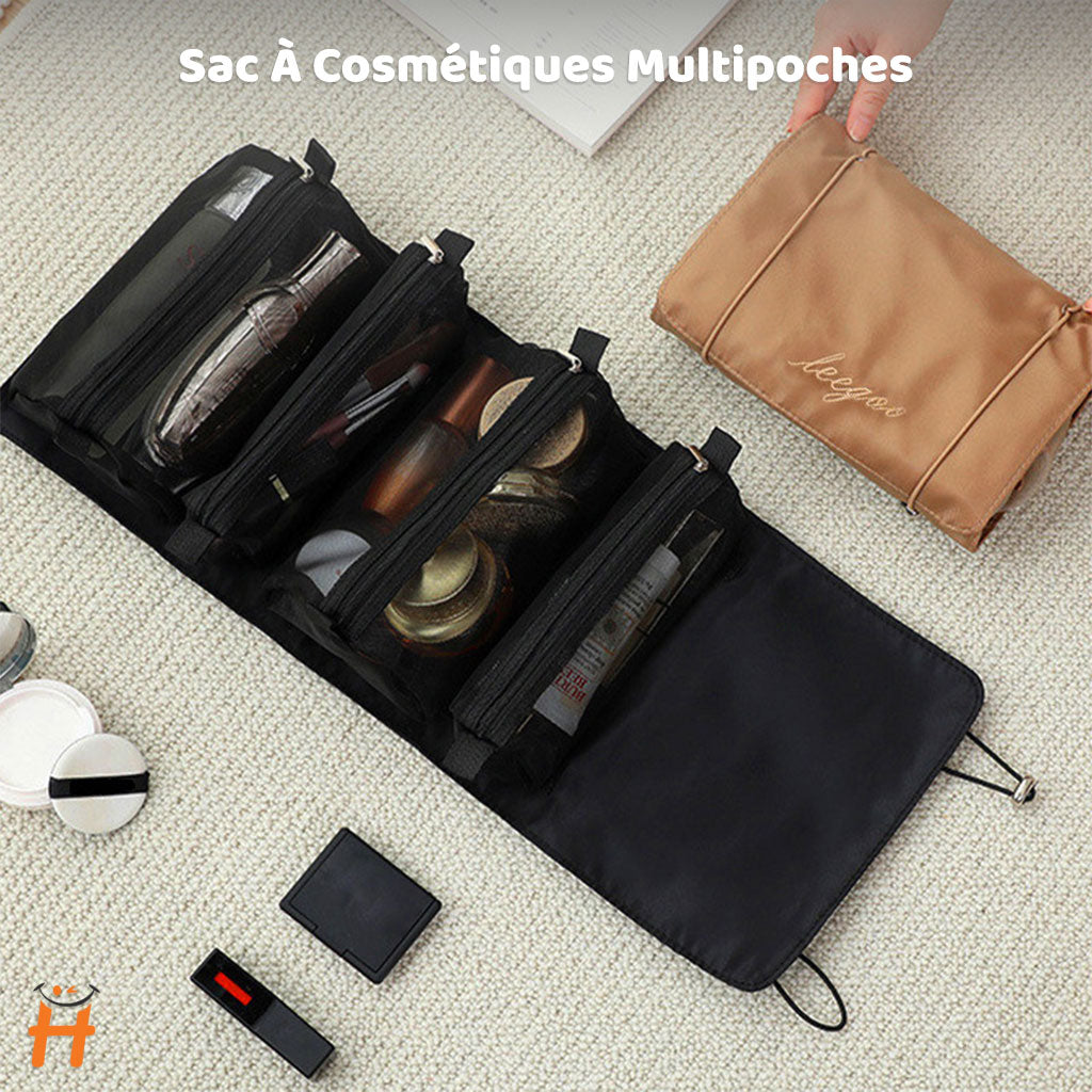 Sac À Cosmétiques Multipoches Pliable