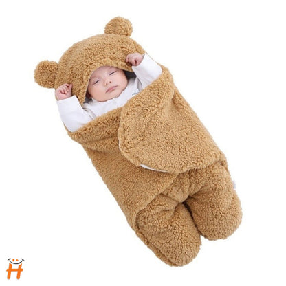 Couverture Pour Bébé Avec Capuche et Pieds