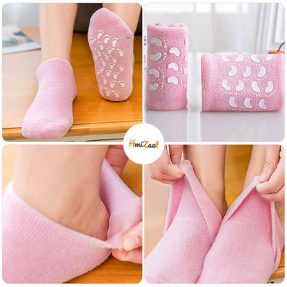 Chaussettes Hydratantes En Gel De Haute Qualité Pour Soins Les Pieds